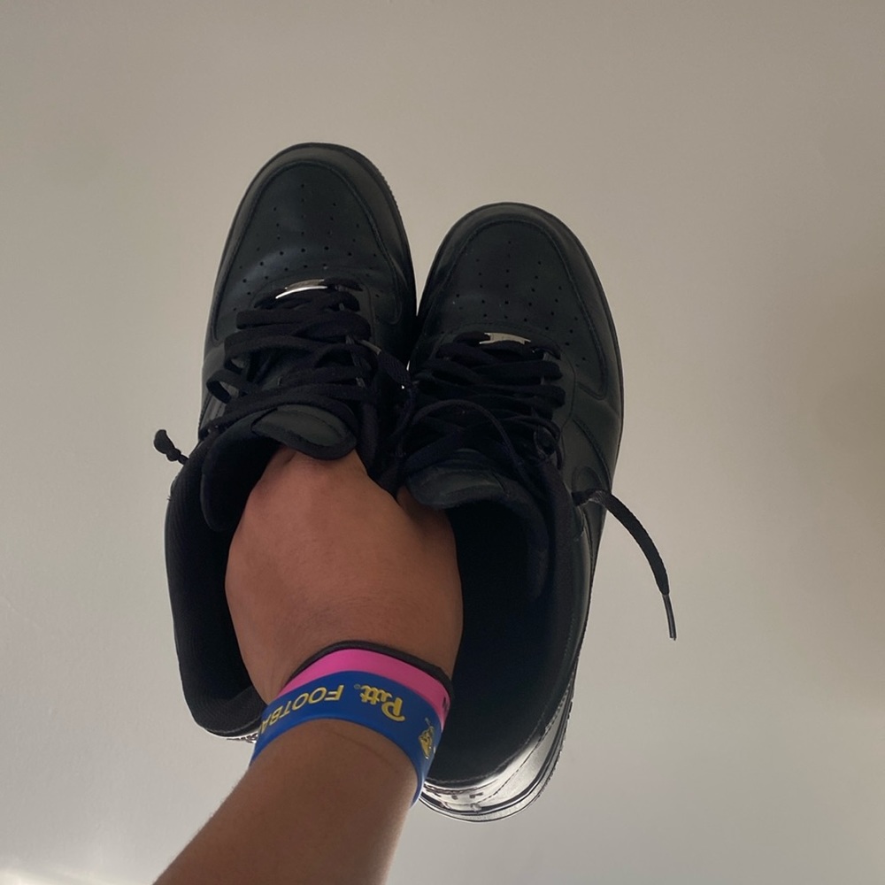 All black Air Force ones, size14